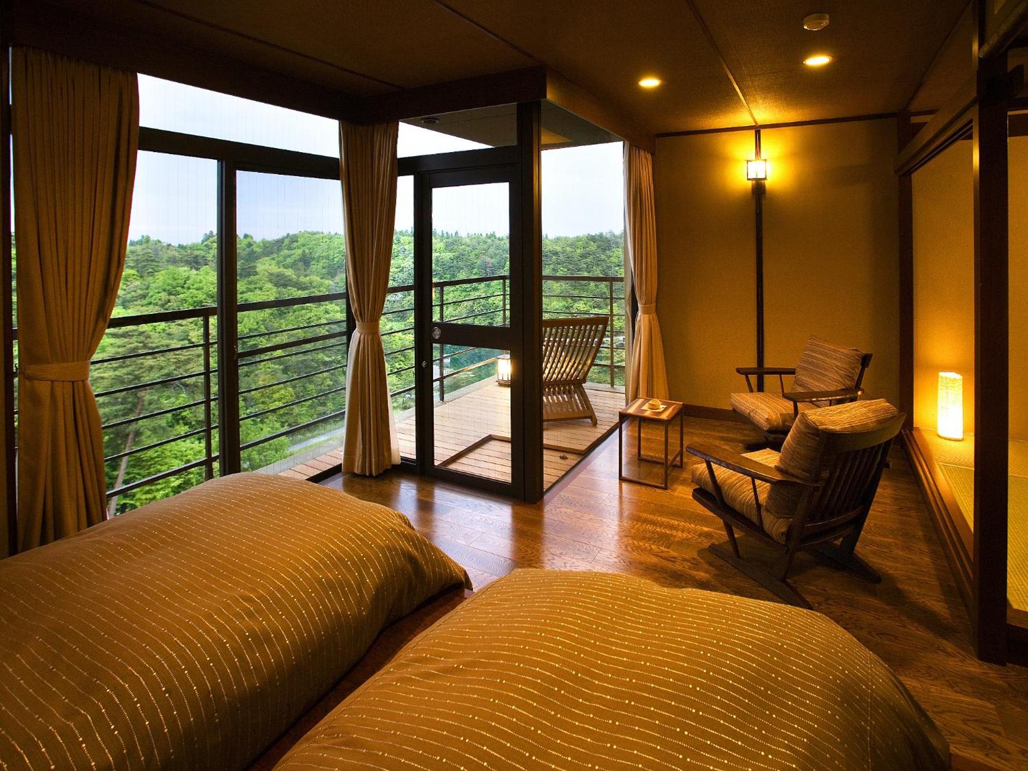 Noto Hyakurakusou Hotel Quarto foto